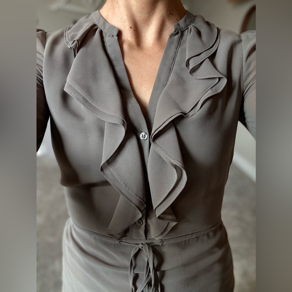 H&M Gray Taupe Dress